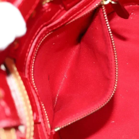 LOUIS VUITTON Monogram Ruby Neo Bucket Tote Bag Red M95613 LV Auth 139320 - Picture 13 of 16